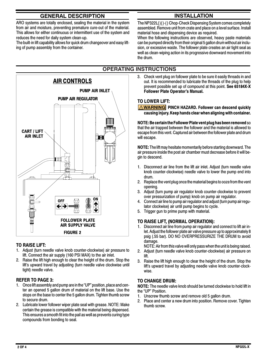 Ingersoll-Rand NP322L01-1 User Manual | Page 2 / 4