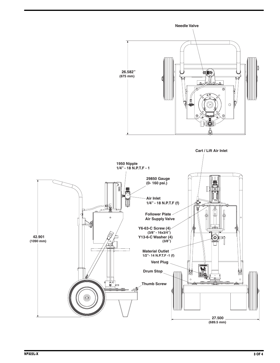 Ingersoll-Rand NP322L01-1 User Manual | Page 3 / 4