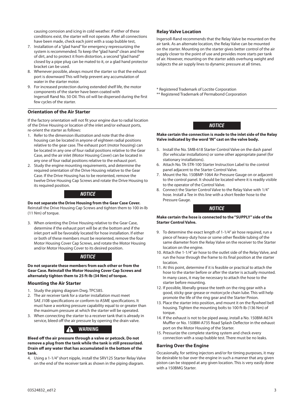 Ingersoll-Rand NO SE ENCUENTRA 150BMG User Manual | Page 3 / 16