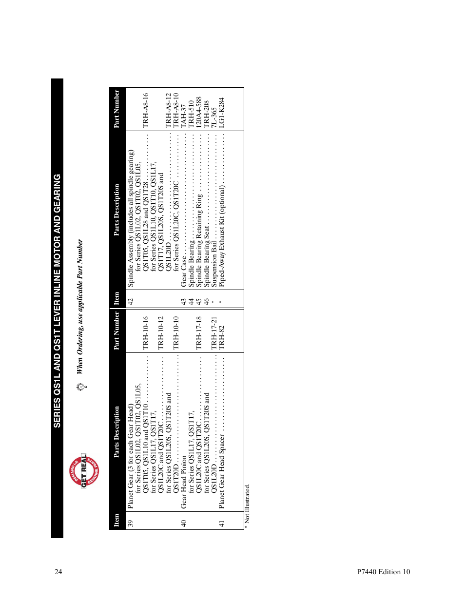 Ingersoll-Rand LEVER IN-LINE AIR SCREWDRIVER QS1T User Manual | Page 24 / 40