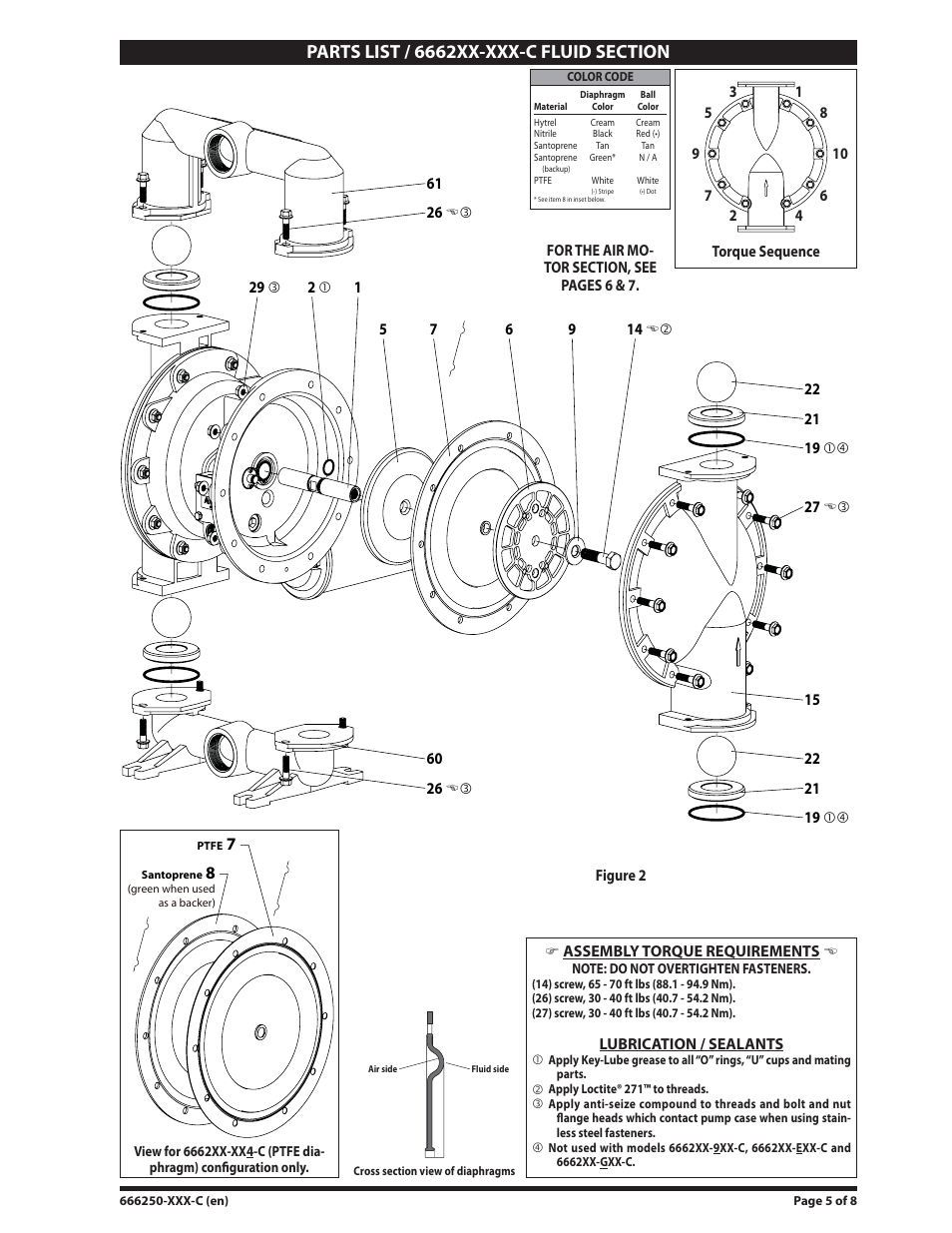 Ingersoll-Rand ARO 666250-XXX-C User Manual | Page 5 / 8