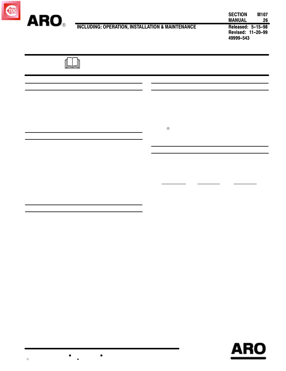 Ingersoll-Rand FE074B( )A( ) User Manual | 12 pages