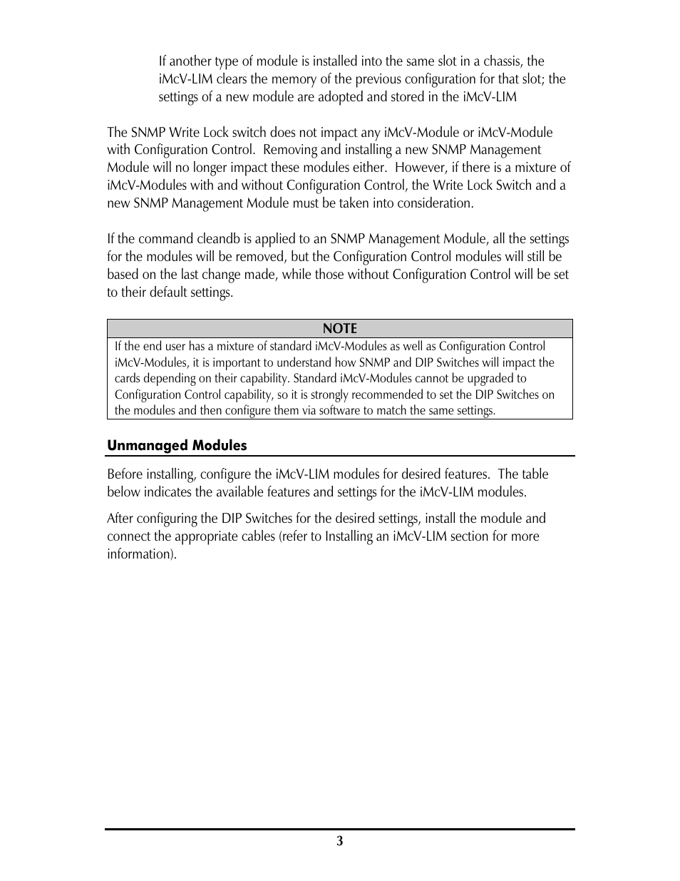 IMC Networks iMcV-LIM User Manual | Page 6 / 20