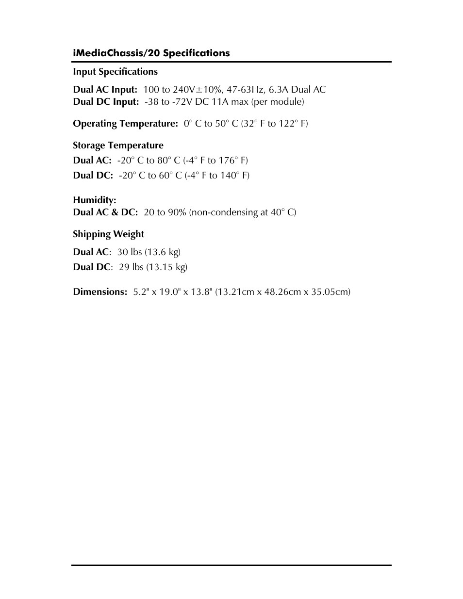IMC Networks 20 User Manual | Page 13 / 28
