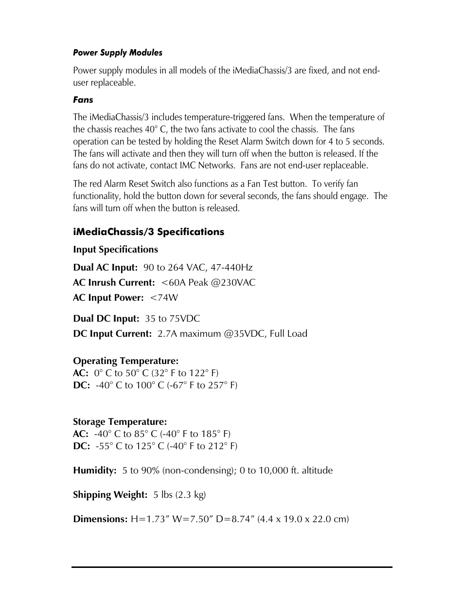 IMC Networks 20 User Manual | Page 24 / 28