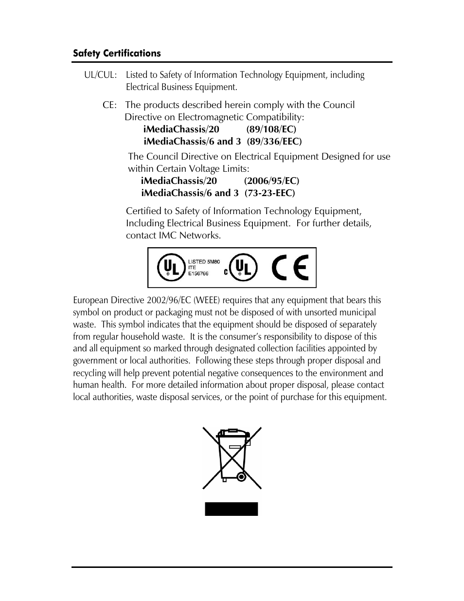IMC Networks 20 User Manual | Page 27 / 28