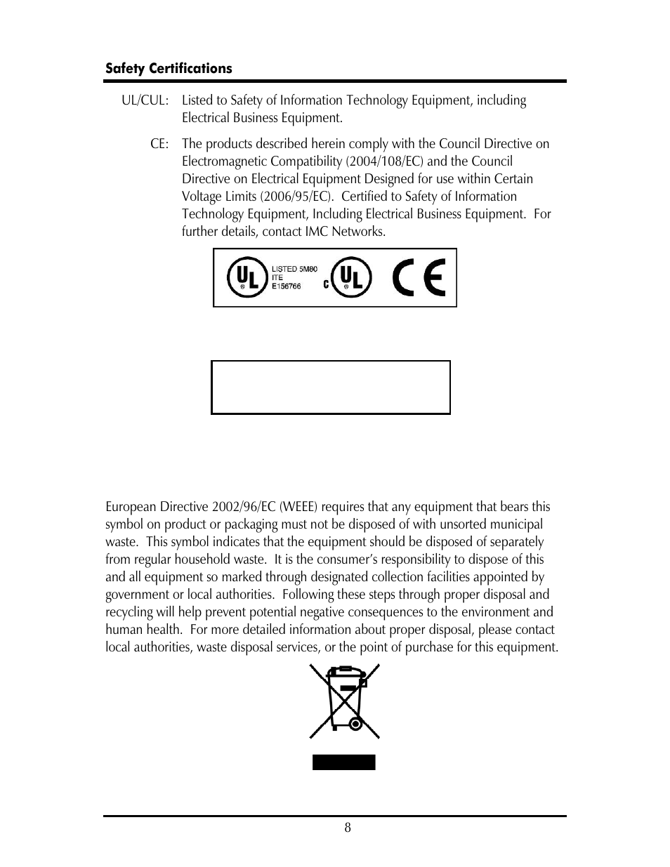 IMC Networks IE–ModeConverter User Manual | Page 11 / 12