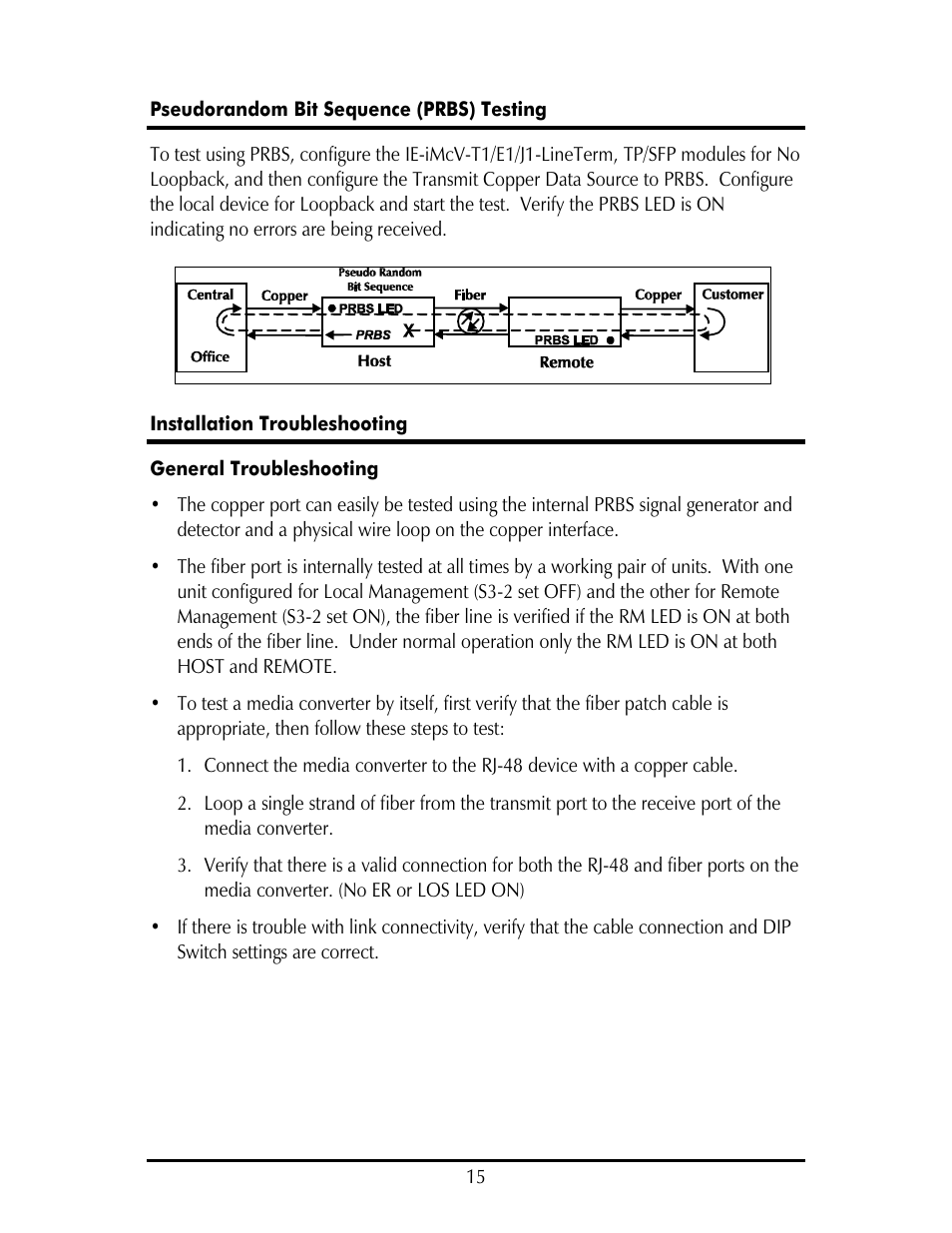 IMC Networks E1 User Manual | Page 18 / 24