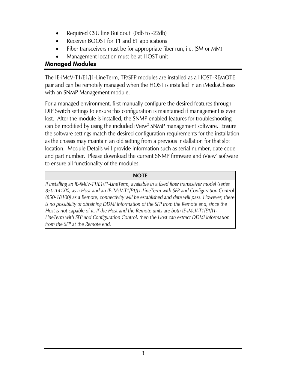 IMC Networks E1 User Manual | Page 6 / 24