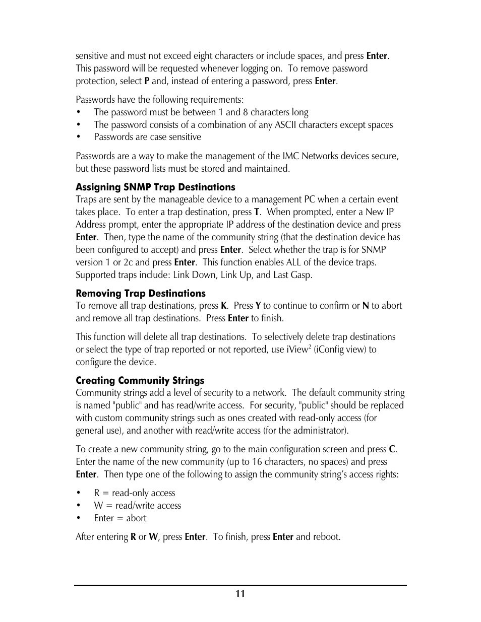 IMC Networks IE-IMCV User Manual | Page 15 / 60