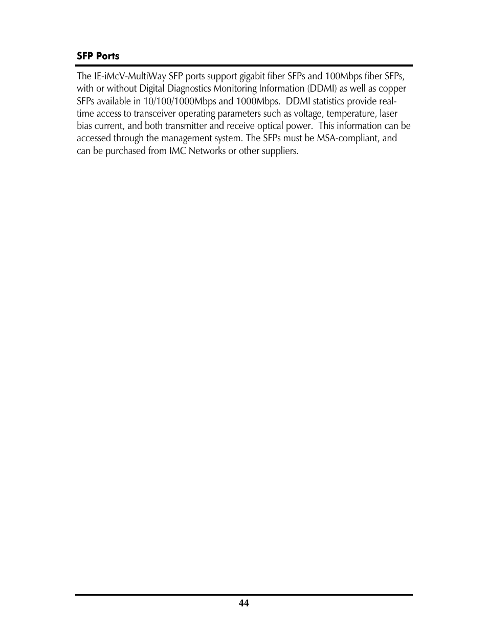 IMC Networks IE-IMCV User Manual | Page 48 / 60