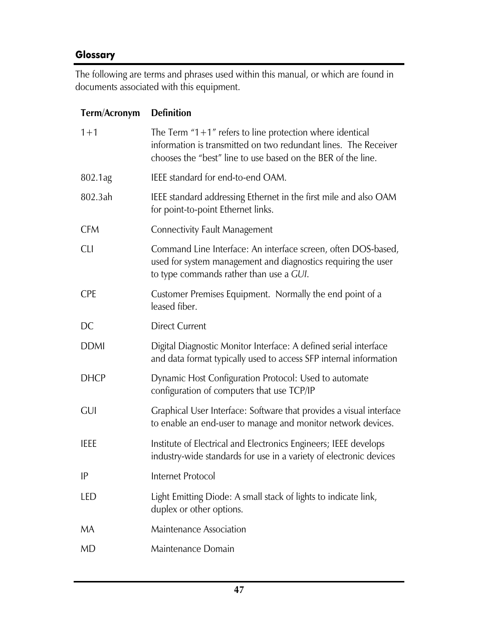 IMC Networks IE-IMCV User Manual | Page 51 / 60