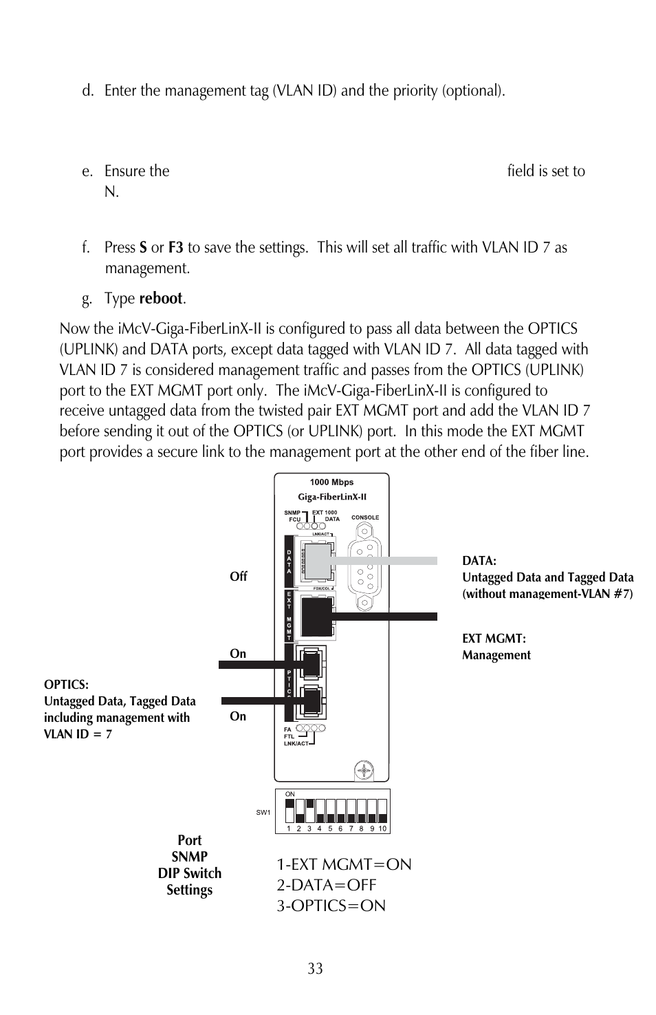 IMC Networks iMcV-Giga-FiberLinX-II User Manual | Page 37 / 60