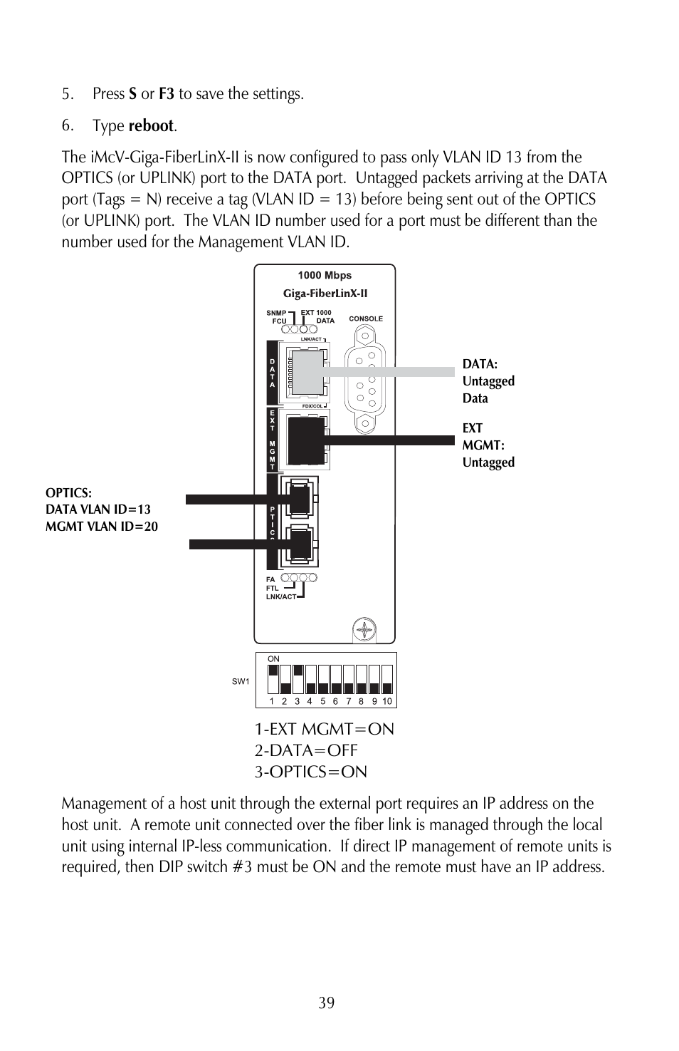 IMC Networks iMcV-Giga-FiberLinX-II User Manual | Page 43 / 60