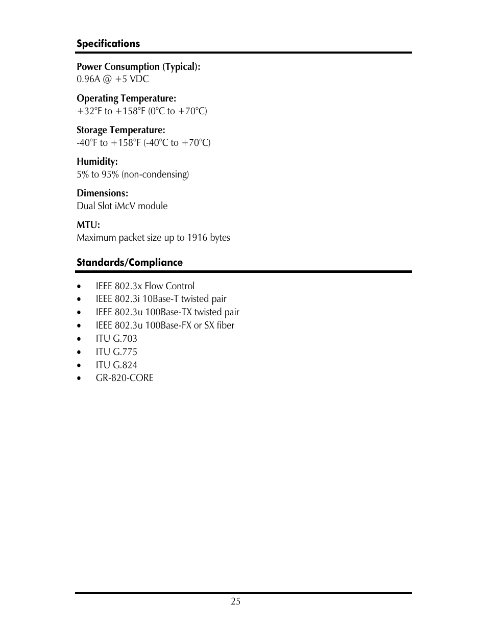IMC Networks IE-IMCV-T1-MUX/4 User Manual | Page 29 / 36