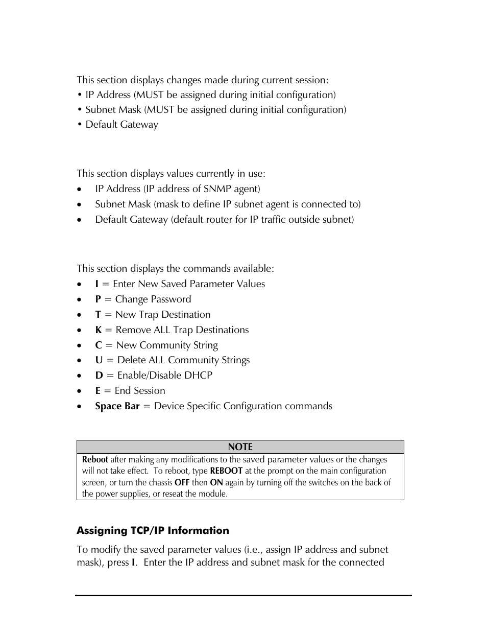 IMC Networks Management Module SNMP User Manual | Page 11 / 24