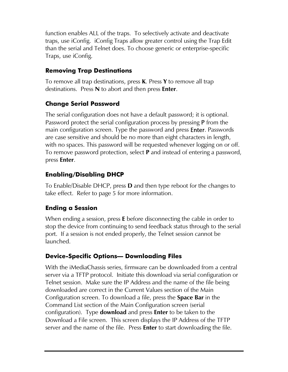 IMC Networks Management Module SNMP User Manual | Page 13 / 24