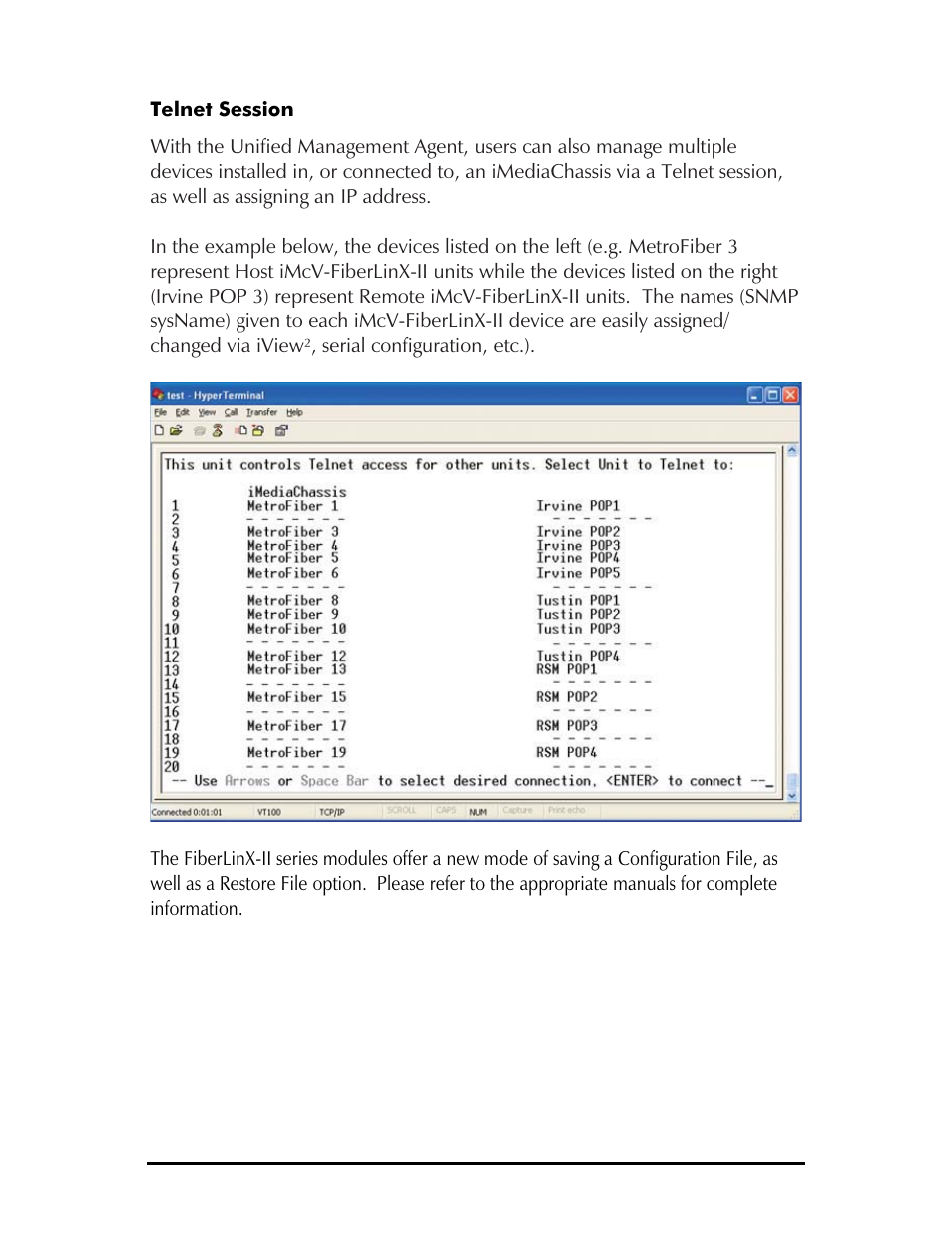 IMC Networks Management Module SNMP User Manual | Page 18 / 24