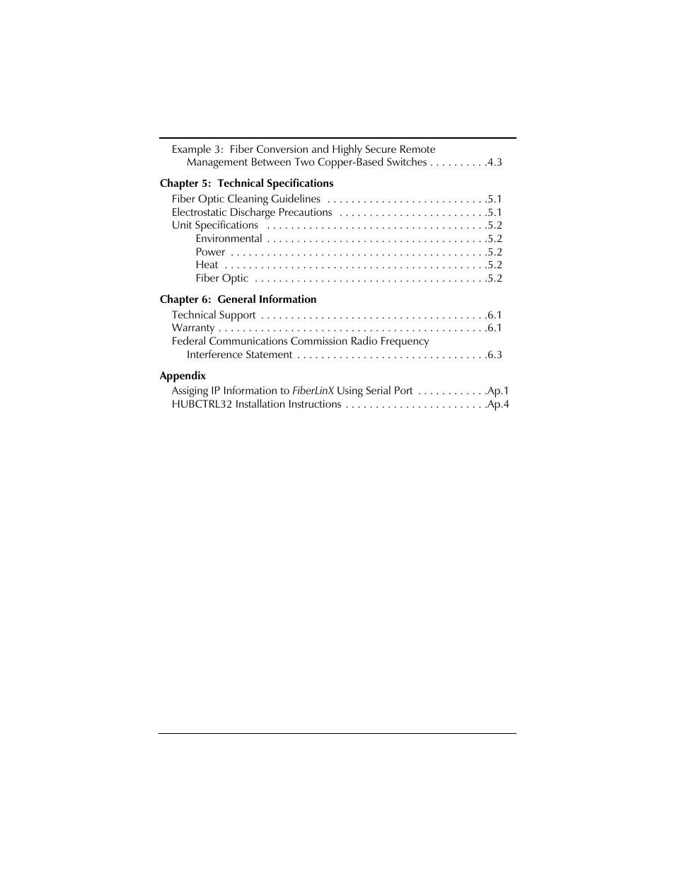 IMC Networks FiberLinX User Manual | Page 4 / 32