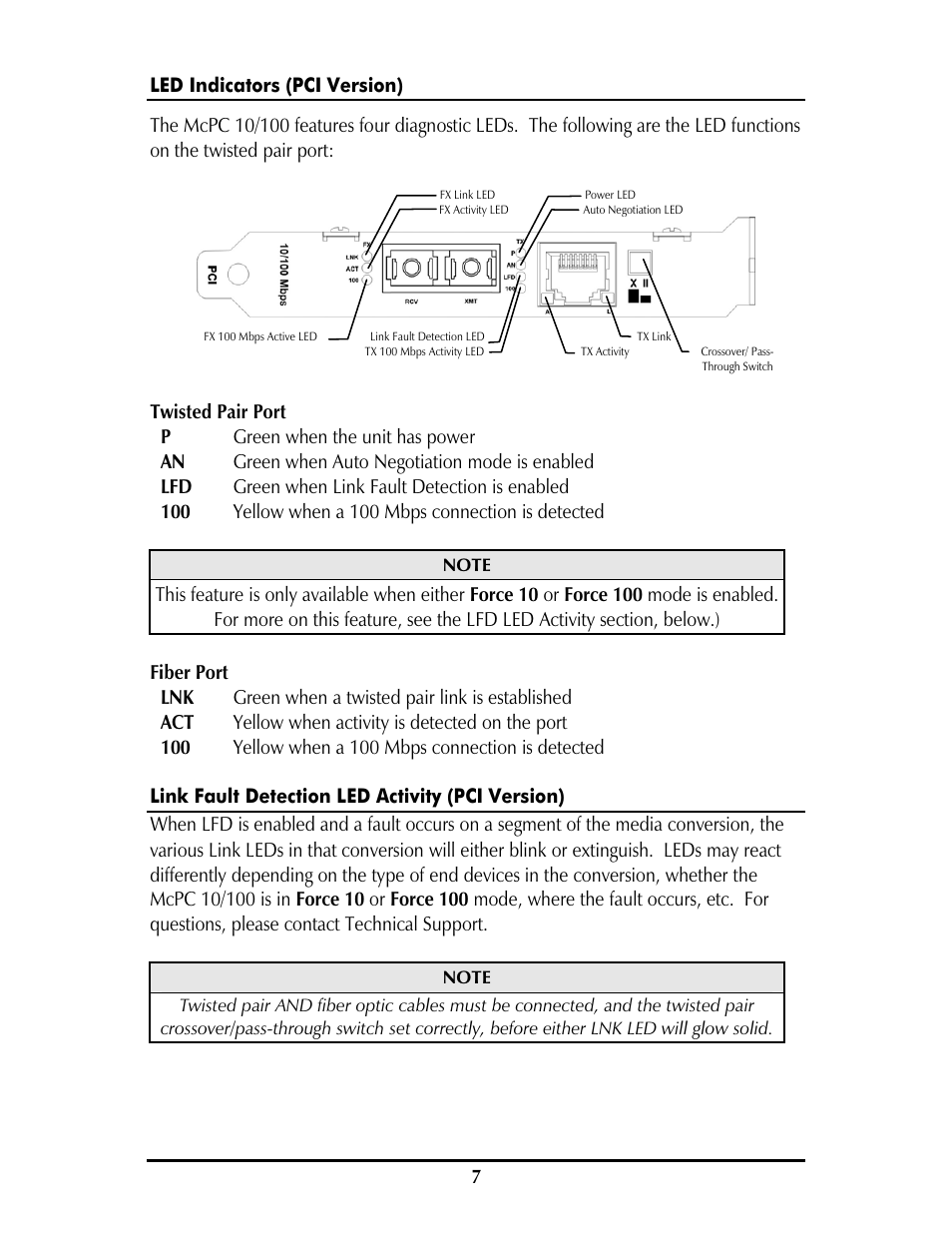 IMC Networks MCPC 10/100 User Manual | Page 10 / 20