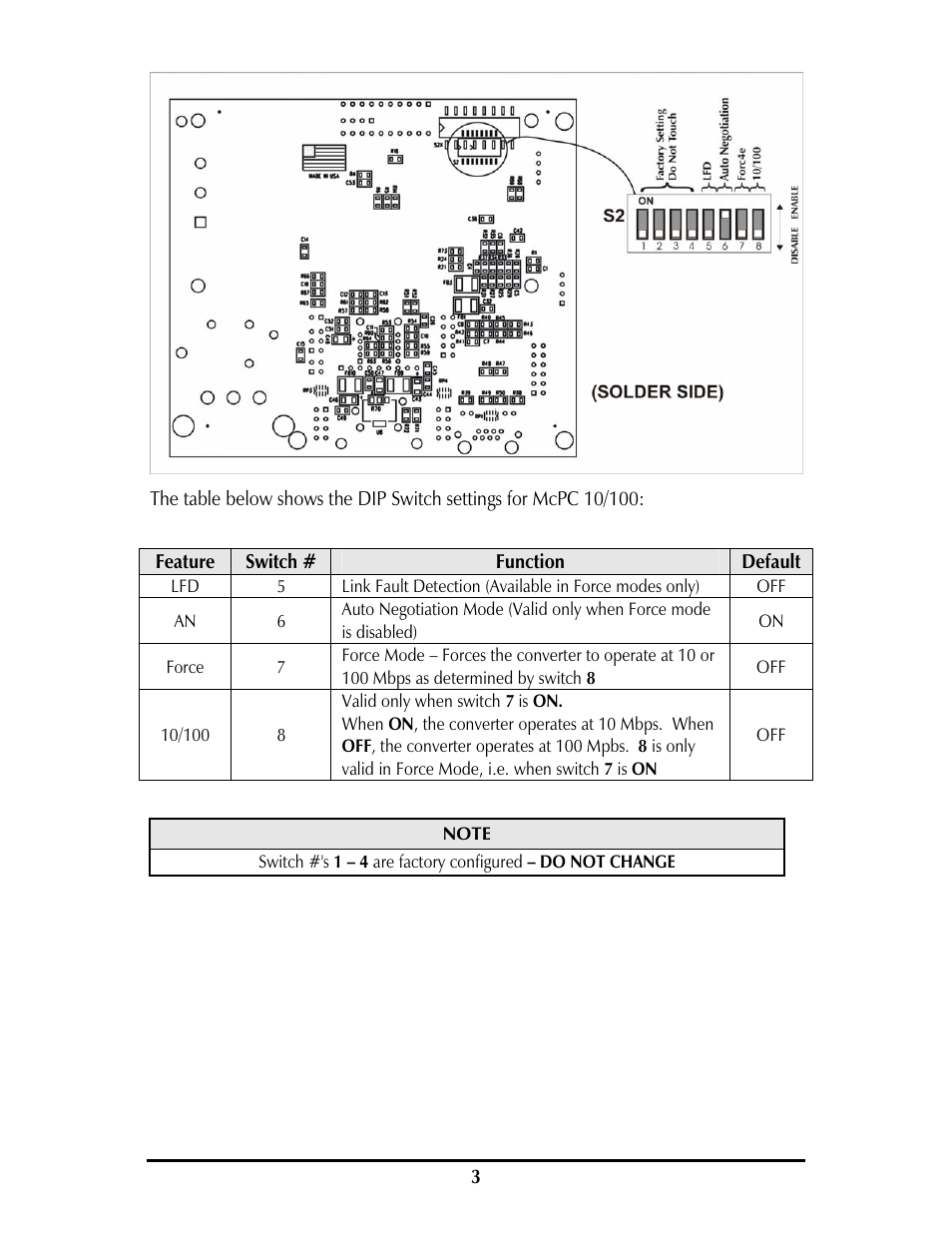 IMC Networks MCPC 10/100 User Manual | Page 6 / 20