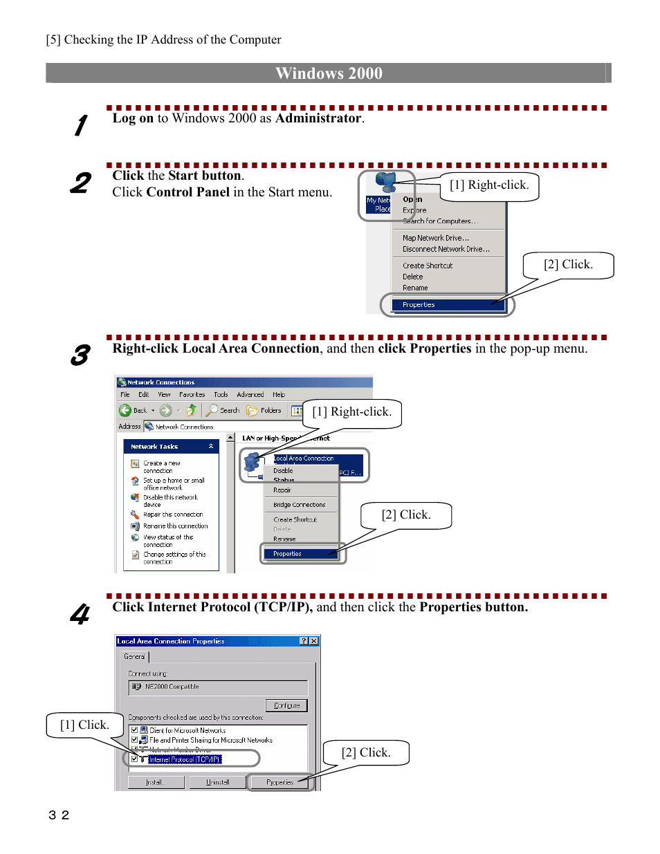 Windows 2000 | I-O Display Systems SRDVD-100U User Manual | Page 34 / 84