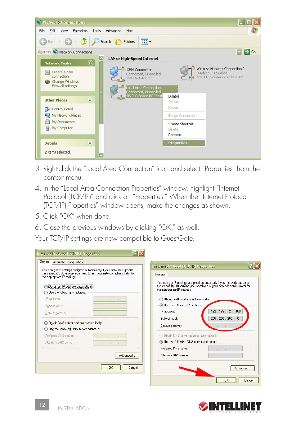 Intellinet Network Solutions GUESTGATETM HOTSPOT GATEWAY 523240 User Manual | Page 12 / 88