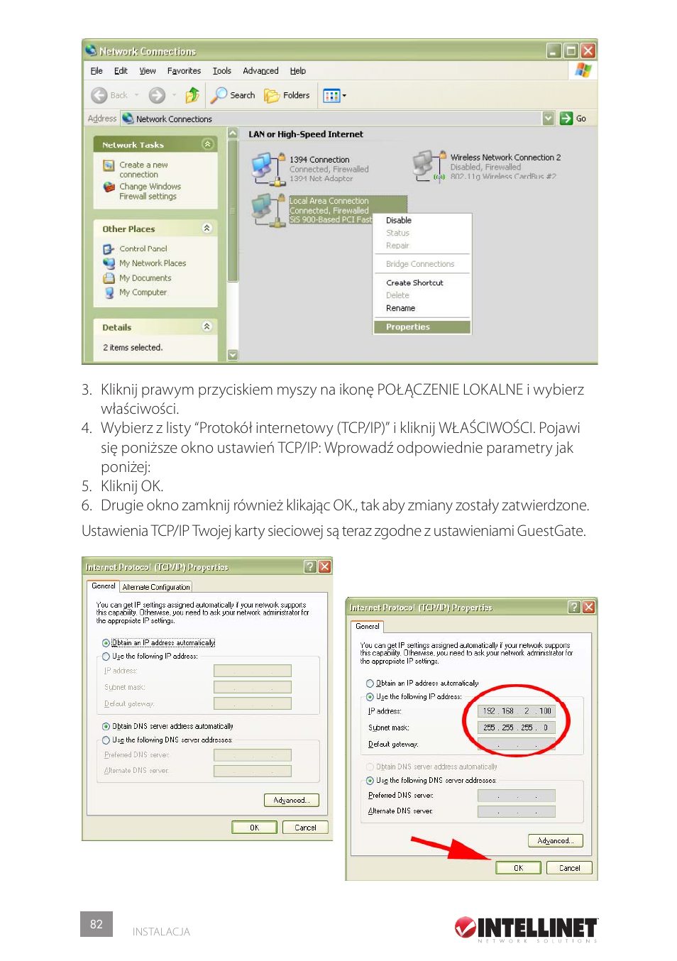 Intellinet Network Solutions GUESTGATETM HOTSPOT GATEWAY 523240 User Manual | Page 82 / 88