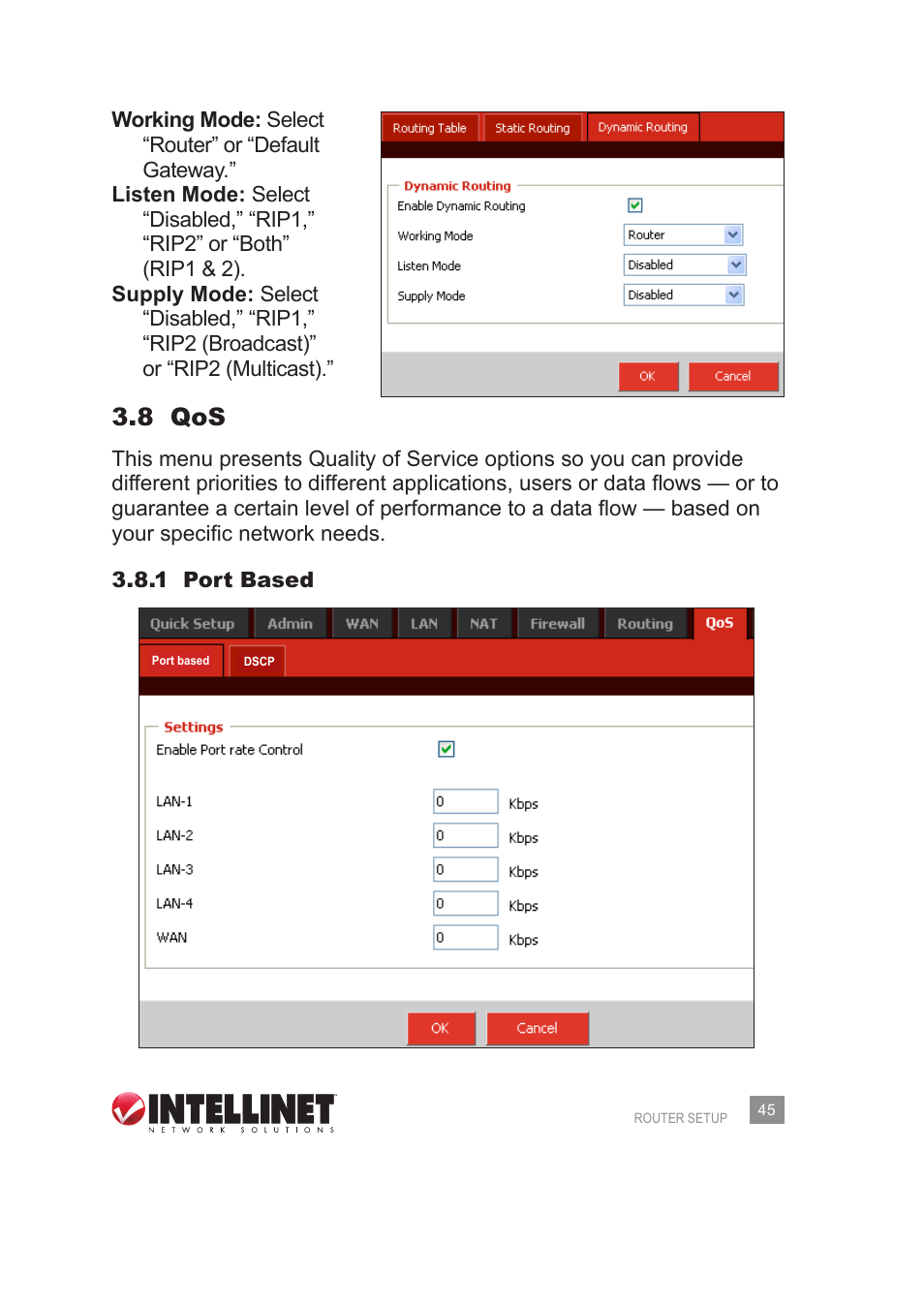 8 qos | Intellinet Network Solutions 524957 User Manual | Page 45 / 56