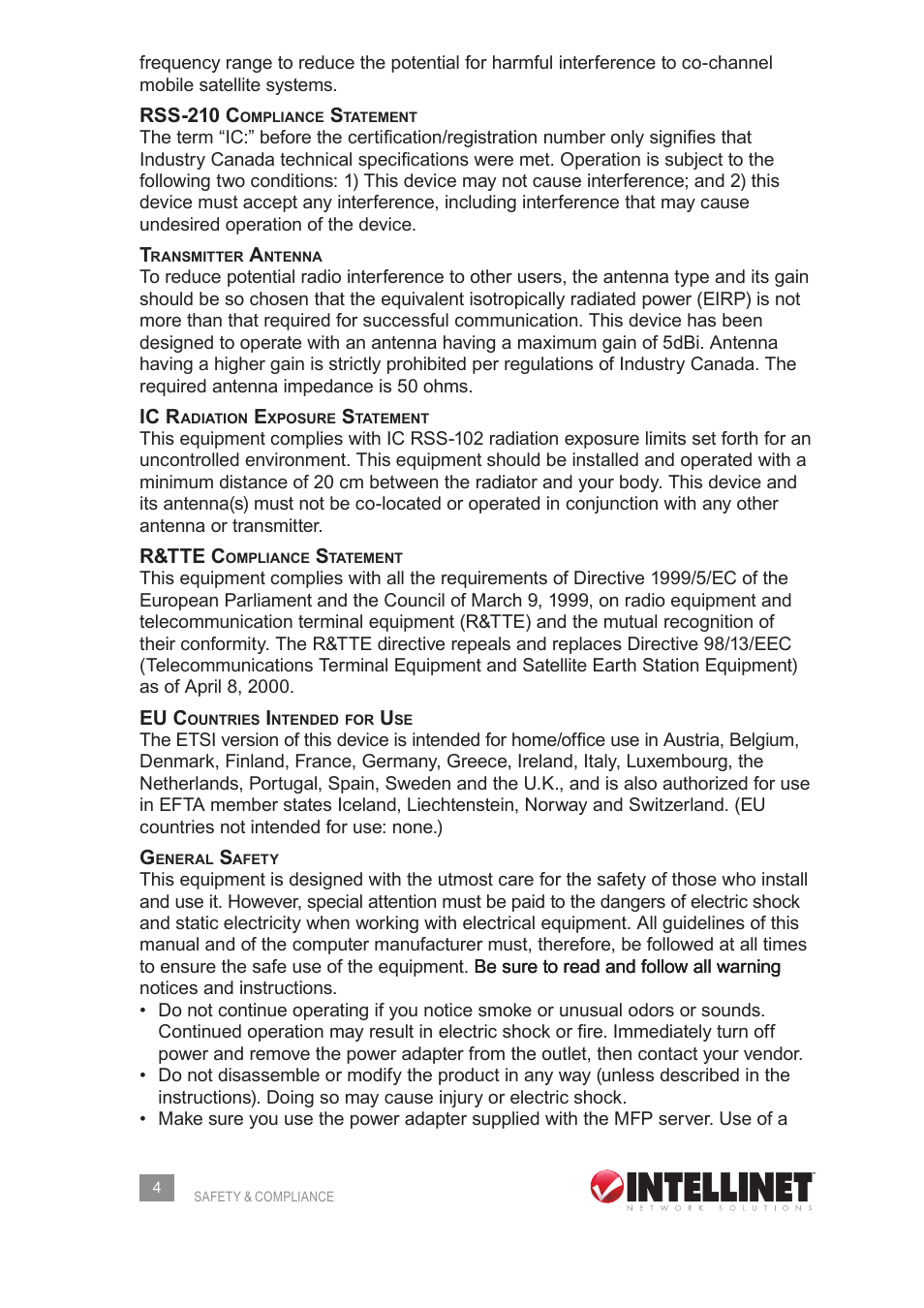 Intellinet Network Solutions 509077 User Manual | Page 4 / 60