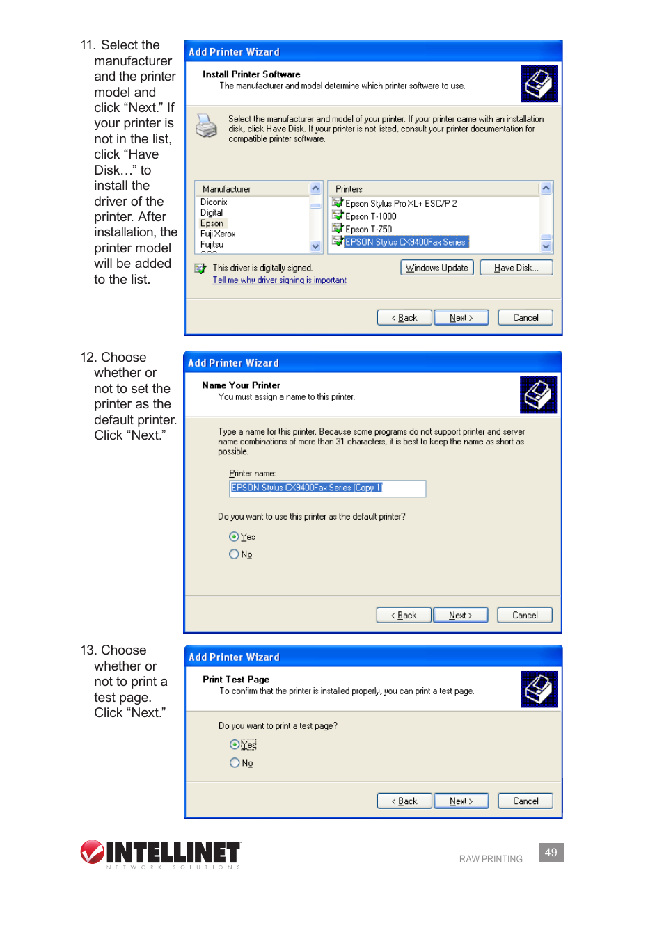 Intellinet Network Solutions 509077 User Manual | Page 49 / 60