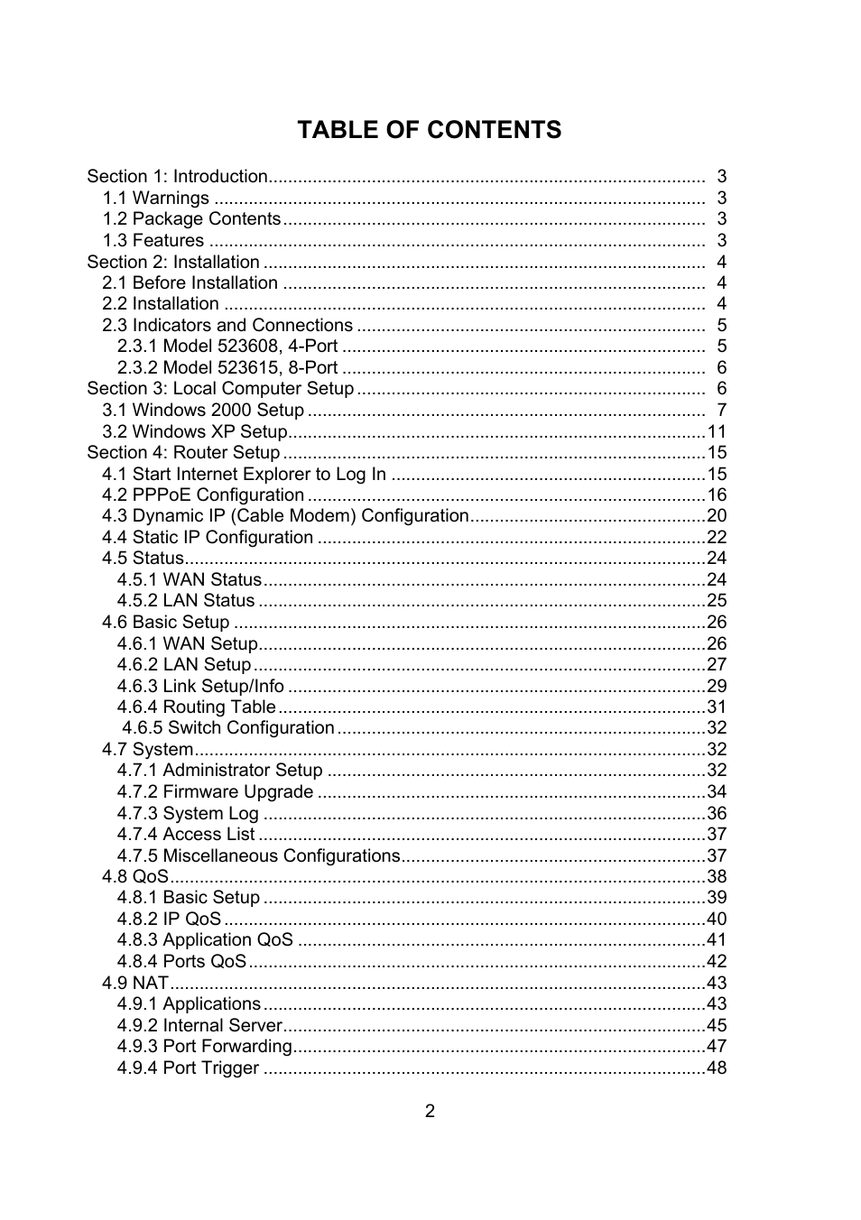Intellinet Network Solutions 523615 User Manual | Page 2 / 60