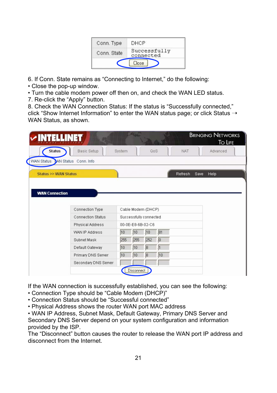 Intellinet Network Solutions 523615 User Manual | Page 21 / 60