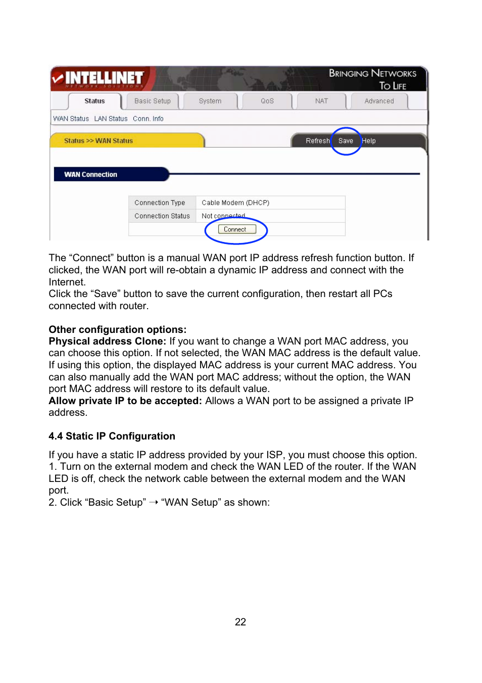 Intellinet Network Solutions 523615 User Manual | Page 22 / 60
