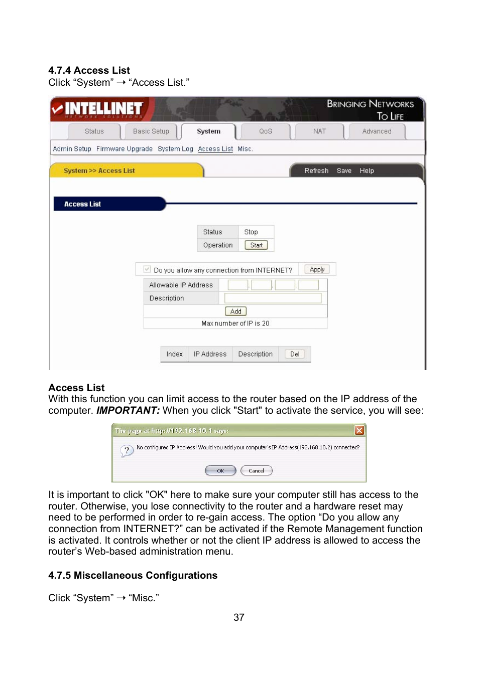 Intellinet Network Solutions 523615 User Manual | Page 37 / 60