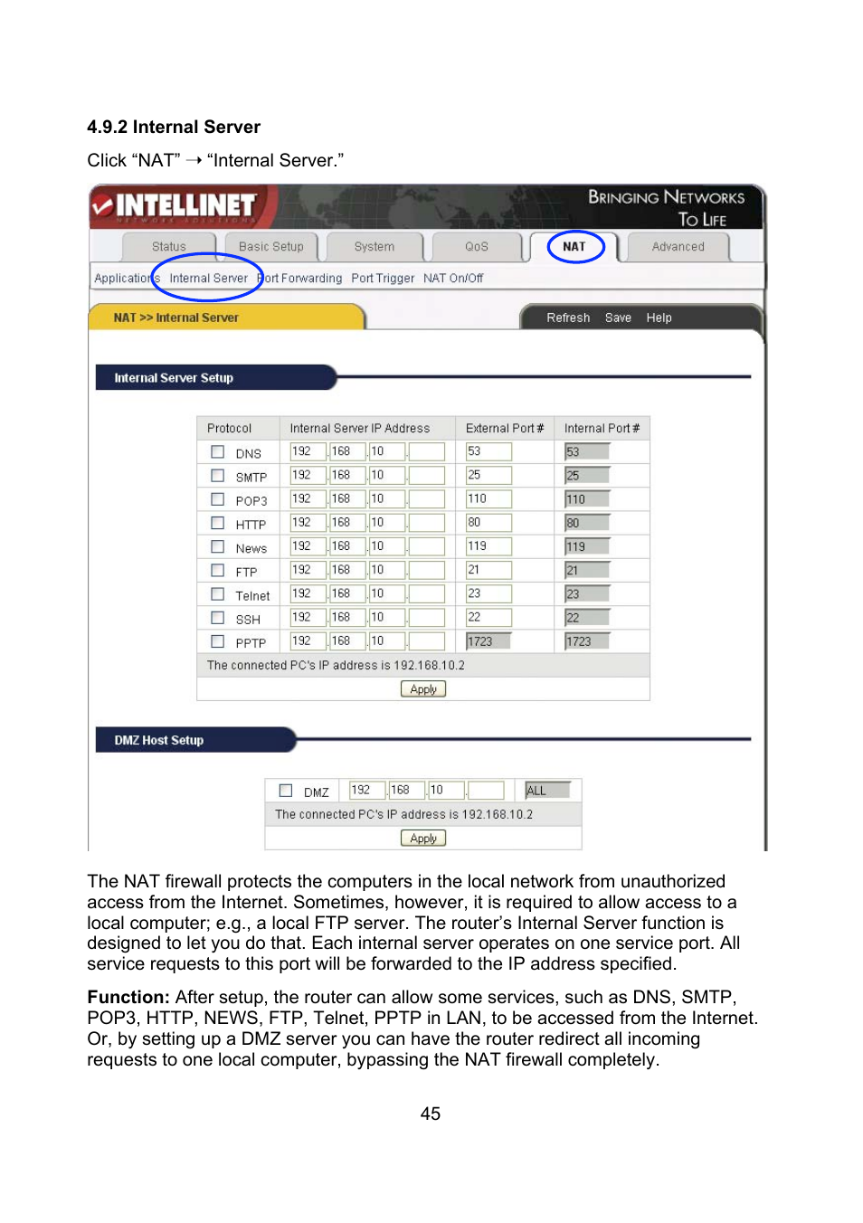 Intellinet Network Solutions 523615 User Manual | Page 45 / 60