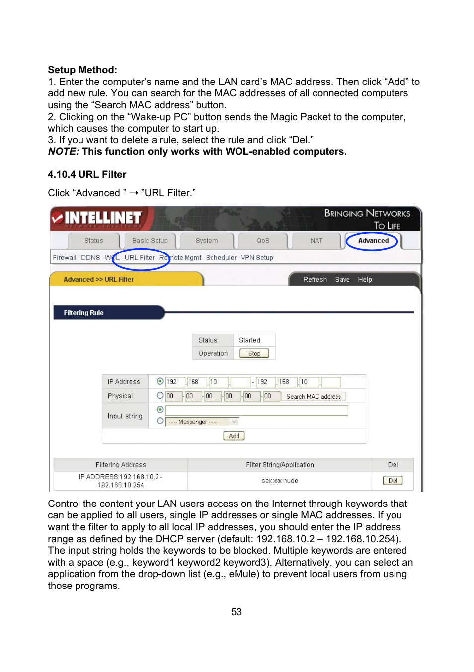 Intellinet Network Solutions 523615 User Manual | Page 53 / 60