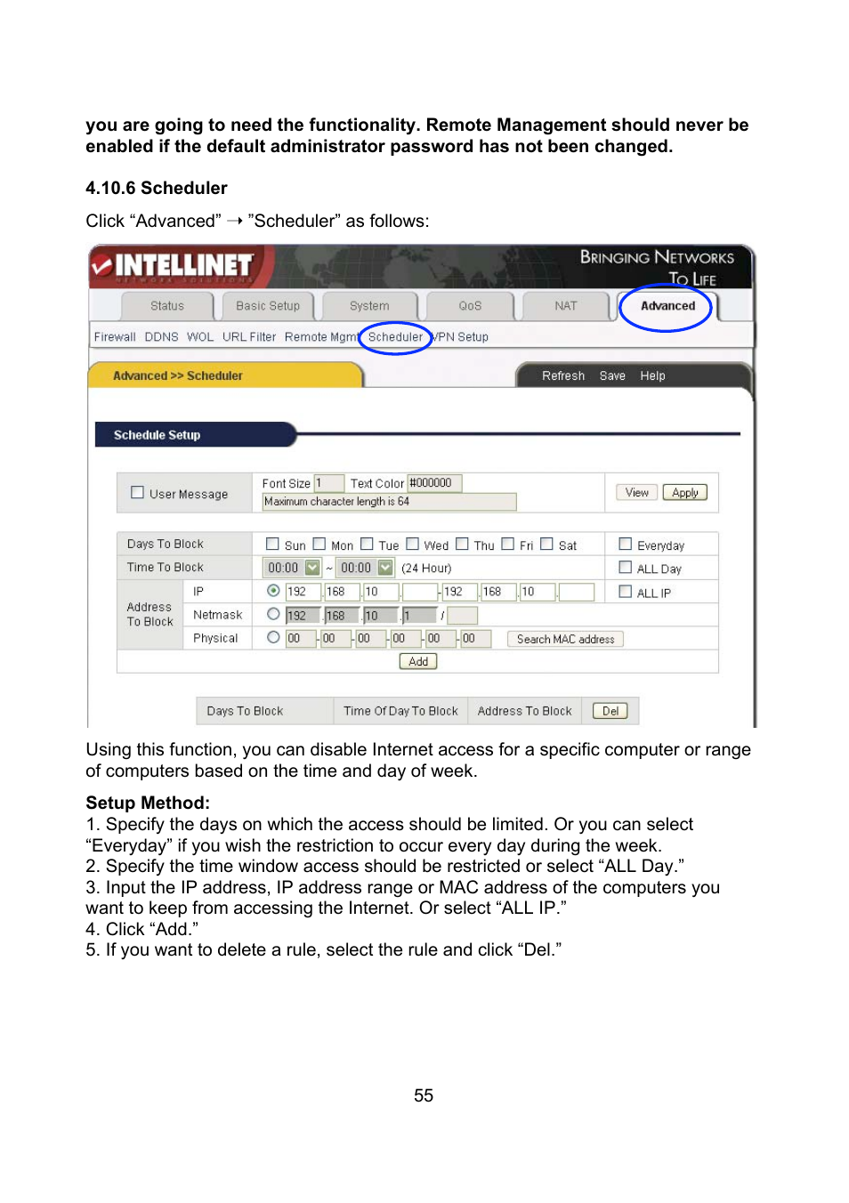 Intellinet Network Solutions 523615 User Manual | Page 55 / 60