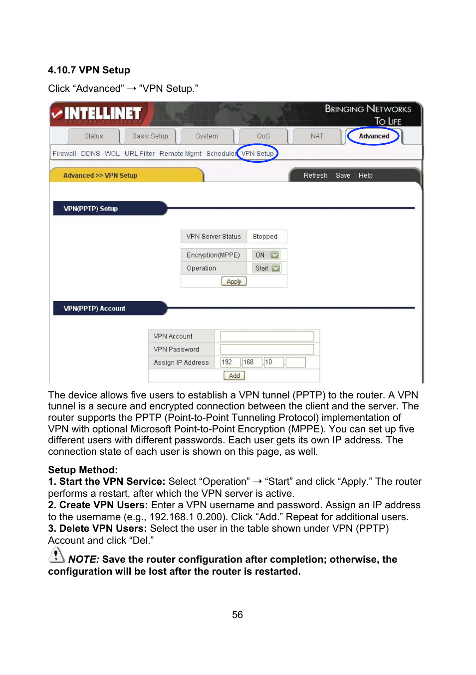 Intellinet Network Solutions 523615 User Manual | Page 56 / 60