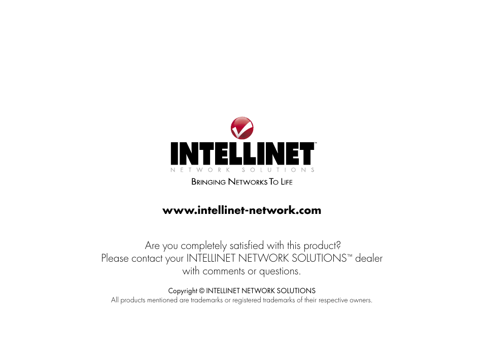 Intellinet Network Solutions KVM 157025 User Manual | Page 8 / 8