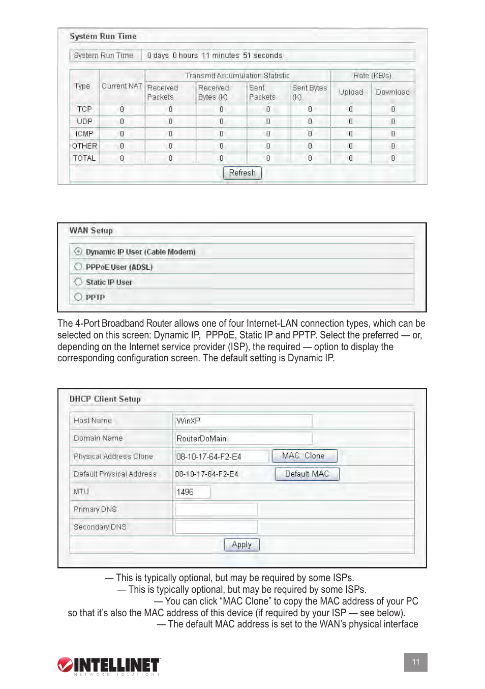 2 wan setup | Intellinet Network Solutions 524537 User Manual | Page 11 / 24