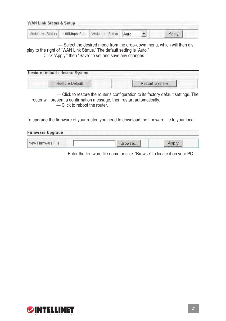 Intellinet Network Solutions 524537 User Manual | Page 21 / 24