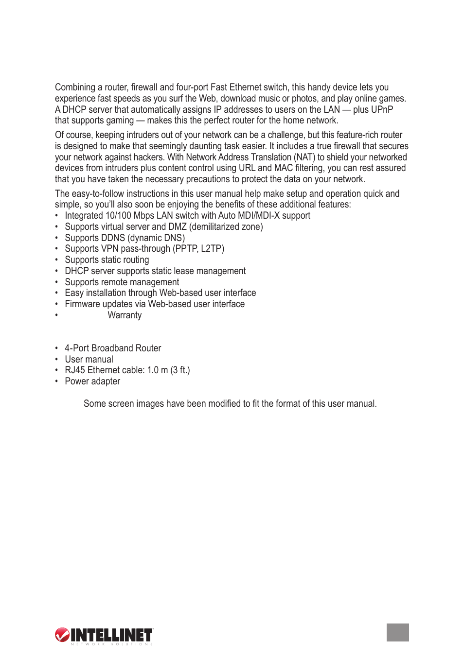 Introduction | Intellinet Network Solutions 524537 User Manual | Page 3 / 24