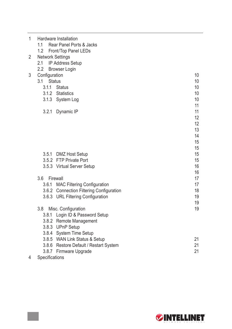 Intellinet Network Solutions 524537 User Manual | Page 4 / 24