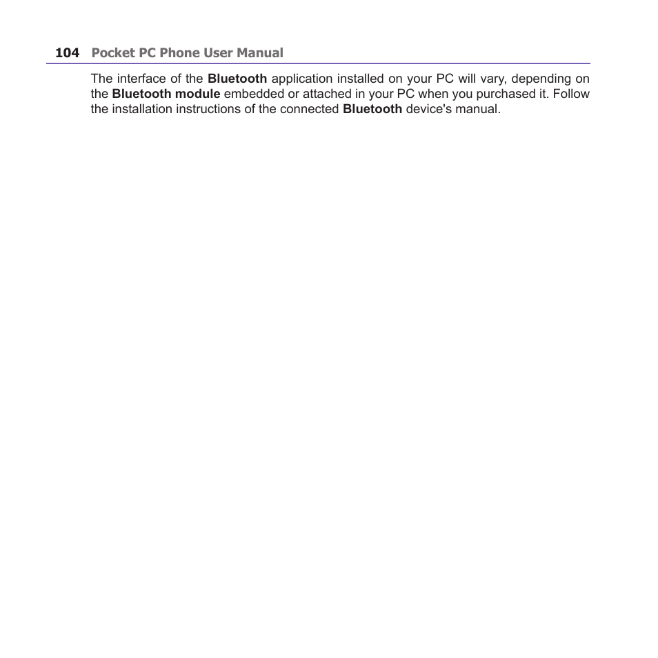 i-mate PM10A User Manual | Page 104 / 200