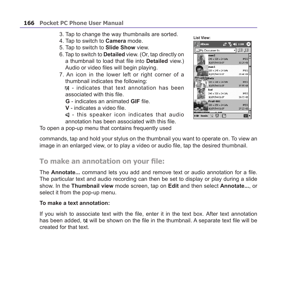 i-mate PM10A User Manual | Page 166 / 200