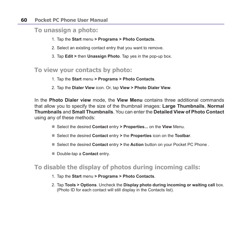 i-mate PM10A User Manual | Page 60 / 200