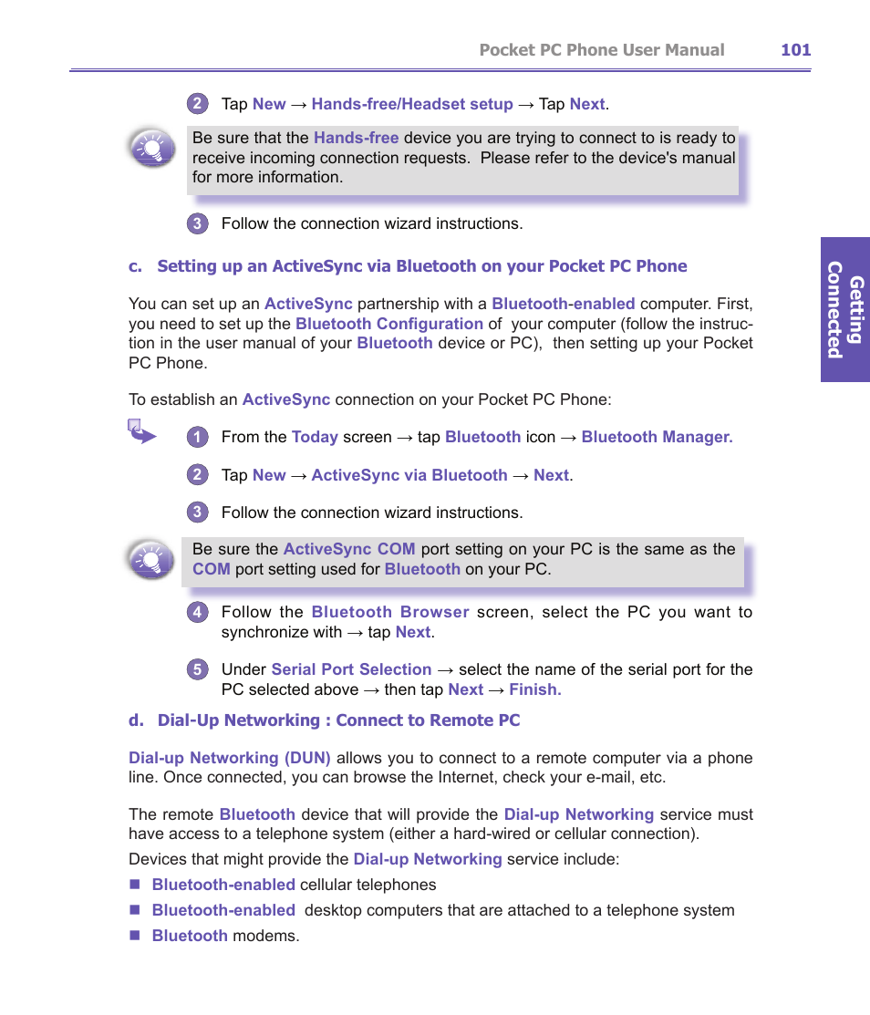 i-mate PDA2K EVDO User Manual | Page 101 / 176