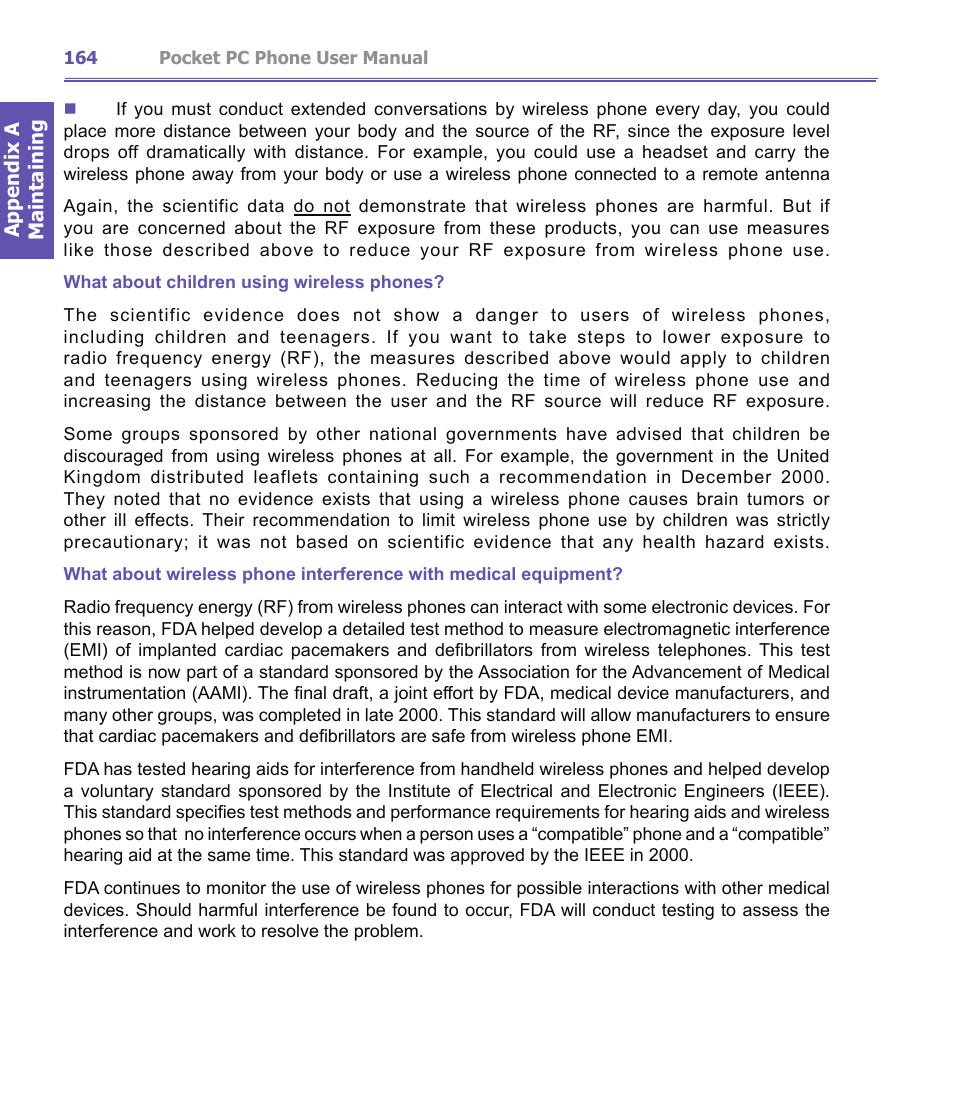 i-mate PDA2K EVDO User Manual | Page 164 / 176