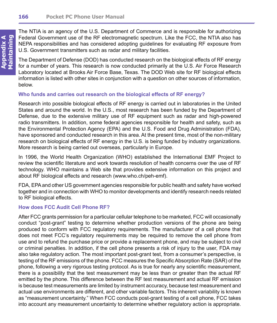 i-mate PDA2K EVDO User Manual | Page 166 / 176